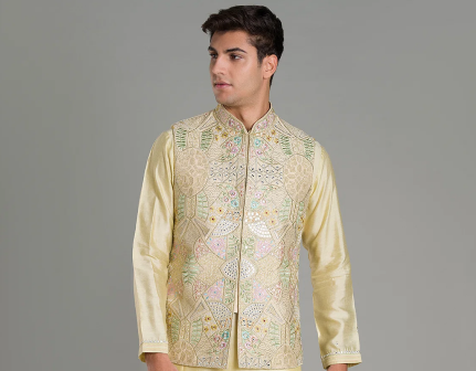 waistcoat-kurta